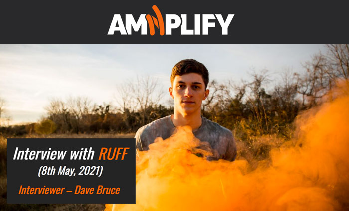 Ruff interviewed at Amplify about his dance music