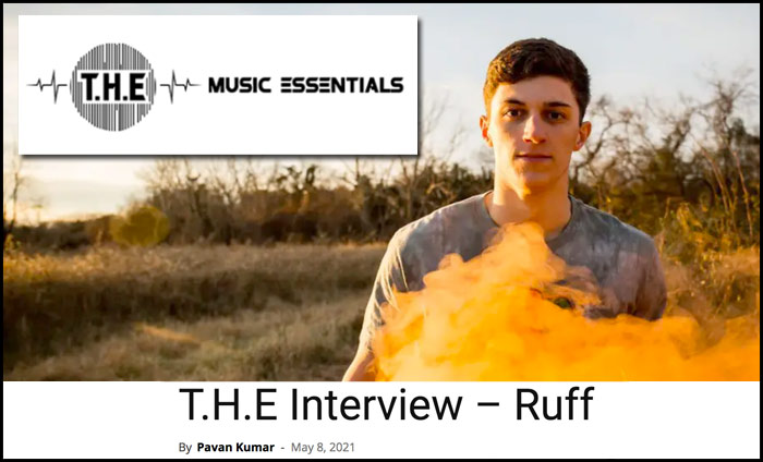 Ruff interviewed at T.H.E Music Essentials about his dance music